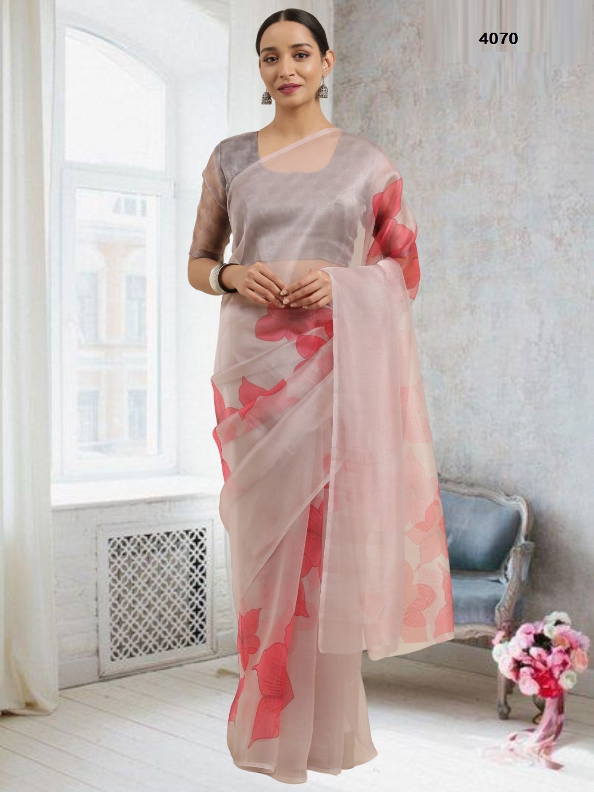 Navya By Trendy Organza Party Wear Sarees Catalog